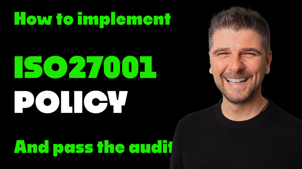 How to implement ISO 27001 Clause 5.2 Policies and pass the audit 2022
