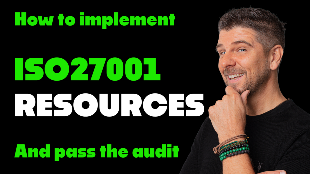 How to implement ISO27001 Clause 7.1 Resources and pass the audit